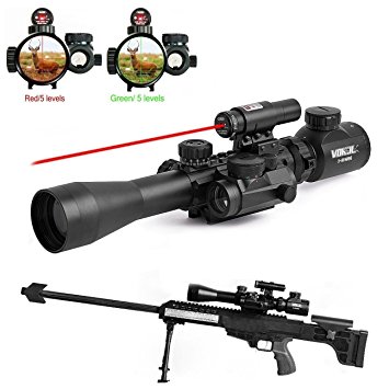 Vokul Tactical 3-9x40mm Laser Sight