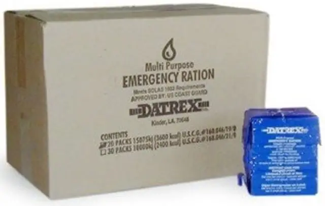 7. Datrex 3600 Emergency Food Bar