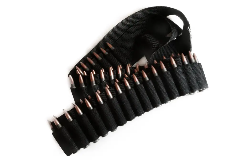 8. 65 Shell Bandolier Ammo Belt