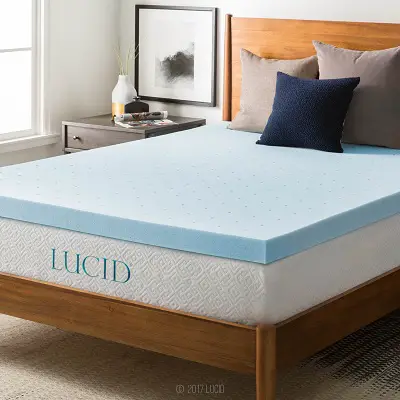 LUCID Gel Mattress Topper