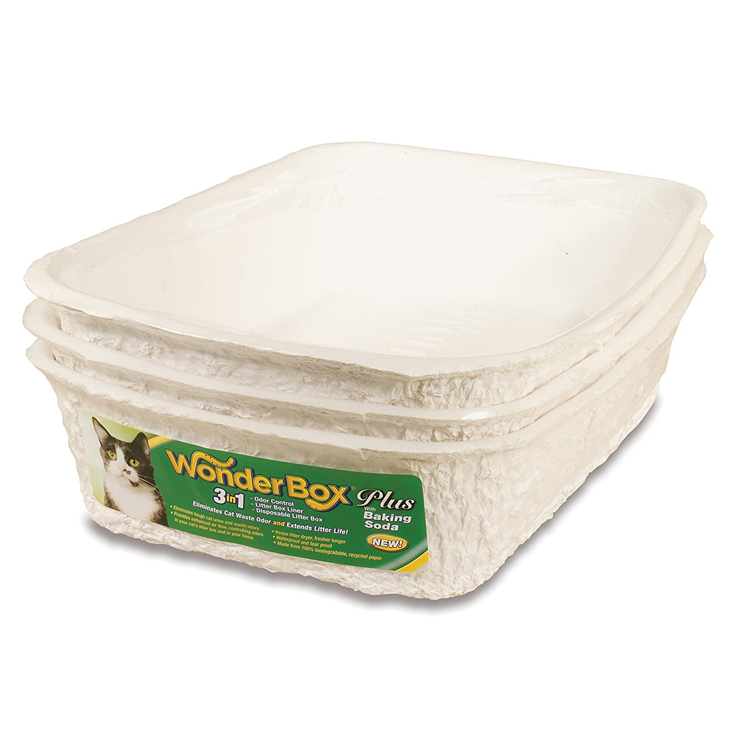2. Kitty's Wonderbox Disposable Litter Box