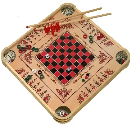 10. Carrom Game Board Large