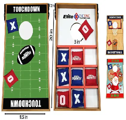 4. Elite Sportz Junior 2 Games on 1 Board