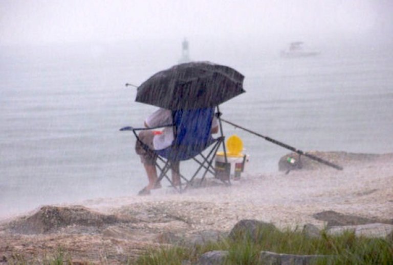Tips for Successfully Fishing in the Rain TheGearHunt