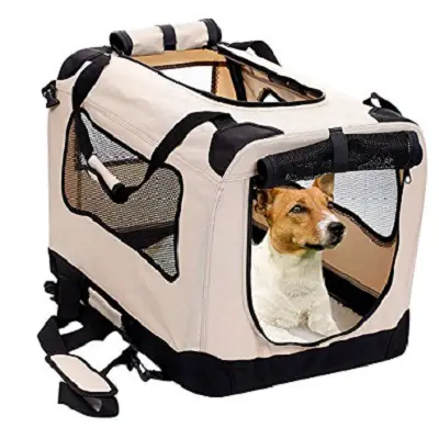 2Pet Foldable Crate Dog Carrier