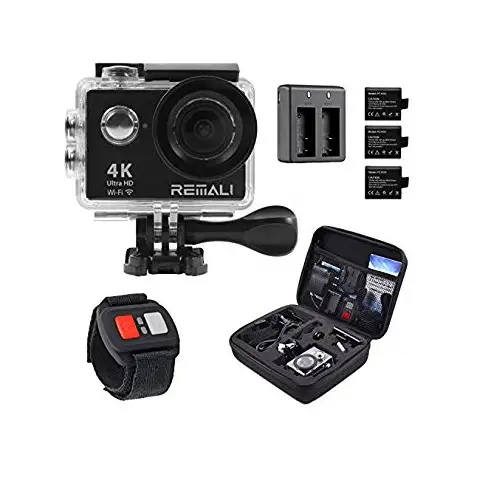 9. 4K Sports Action Camera by REMALI