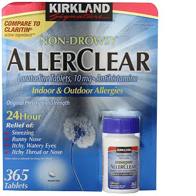 Kirkland Non-Drowsy Tablets