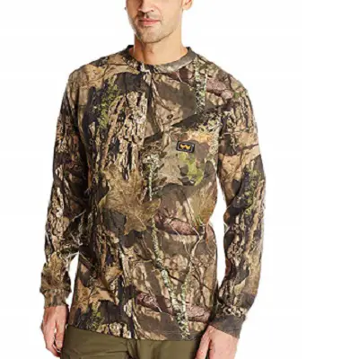 Walls Long Sleeve Camo Hunting Shirt