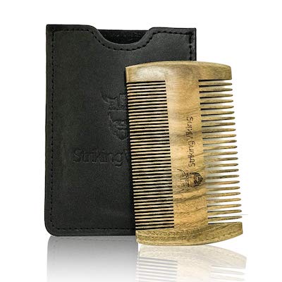 Striking Viking Wooden Comb