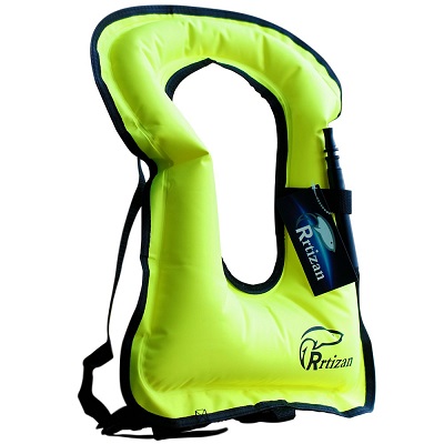 Rrtizan Portable Inflatable Canvas Life Vest