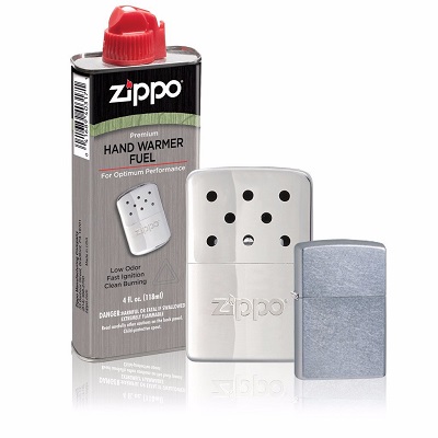 Zippo Chrome Gift Set