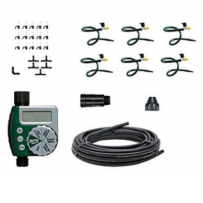 thumbnail image 2 of Orbit Hanging Basket Watering Kit With Timer - Flex-Mist Drip System For Potted Plants 2 of 11