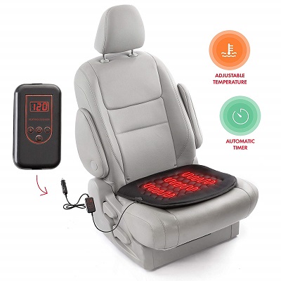 10 Heated Seat Covers Reviewed In 2021 Thegearhunt - Best Heated Car Seat Covers 2019