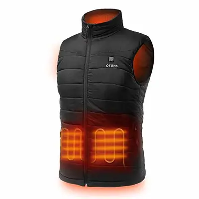 ORORO Lightweight Heated Vest with Battery Pack
