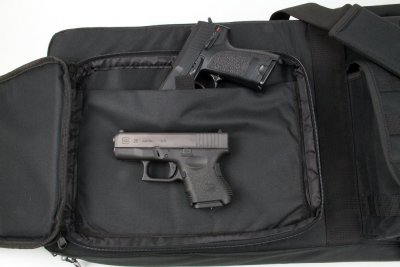 Explorer 3 Rifle Case Handgun Pocket