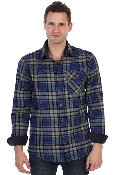 Gioberti Men's 100% Cotton