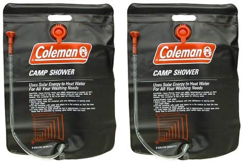 coleman portable shower