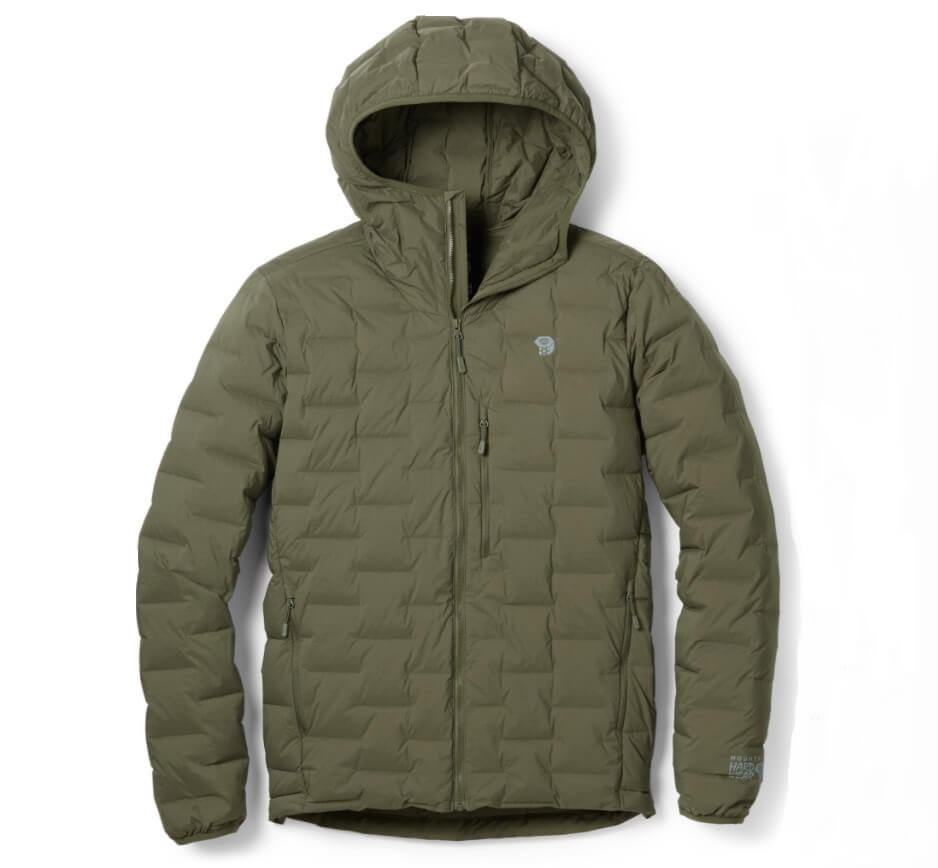 Mountain Hardwear Mens StretchDown Hooded Jacket - TheGearHunt